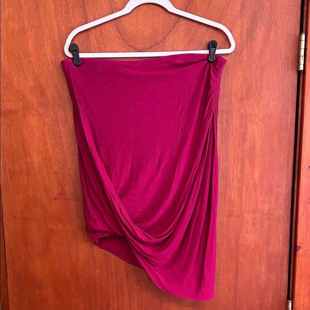 Express asymmetrical tube top size L
